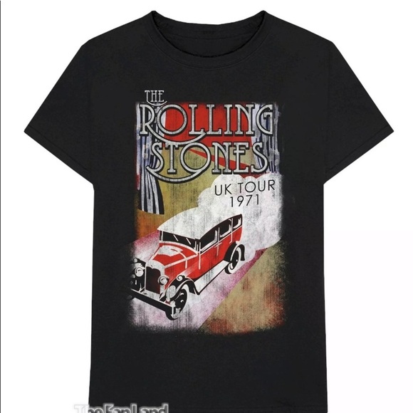 The Rolling Stones car tee UK your 1971 graphic - Picture 2 of 5